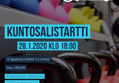 Pienryhmävalmennusta Espoossa. 2 paikkaa jäljellä!
